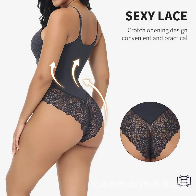 GUUDIA Spitzen-Body mit V-Auss – Shapewear Bodysuit Firm Bewertung und Preis