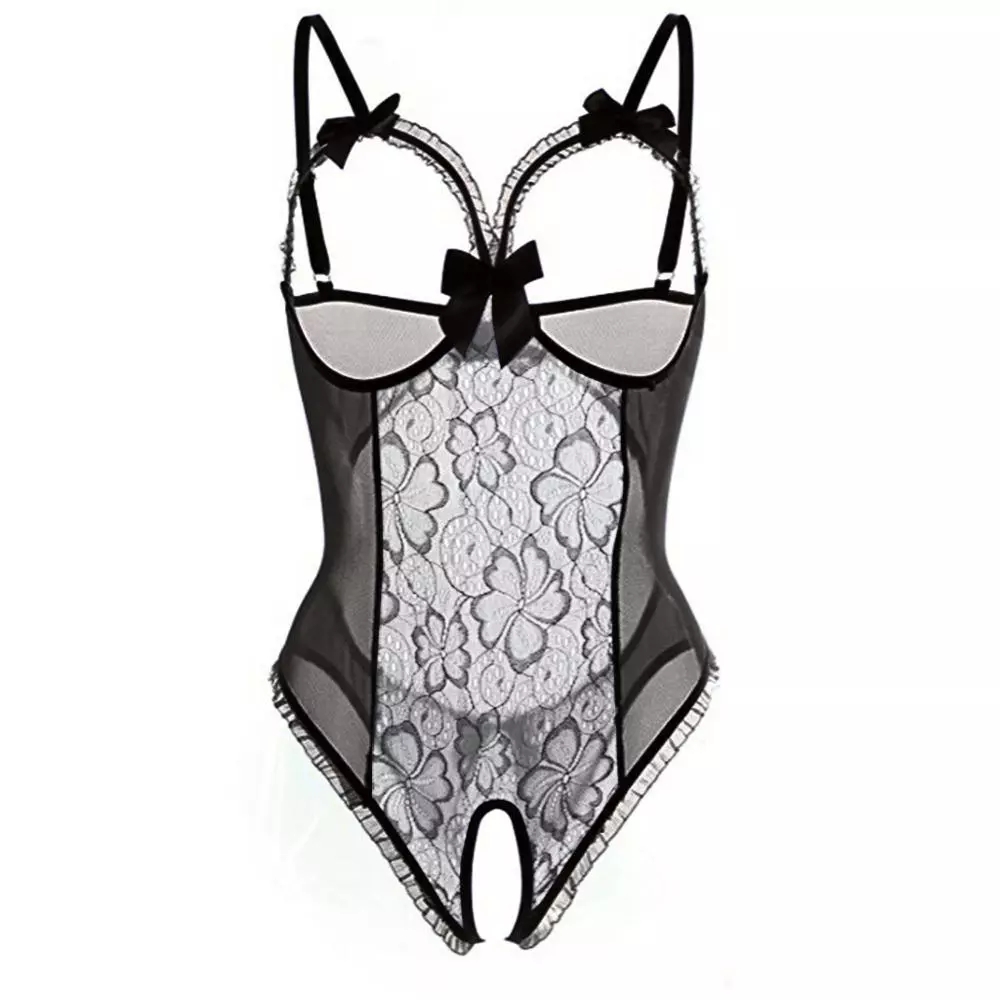 Damen Sexy Offener BH-Träger D – Babydoll Chemise Night Bewertung und Preis