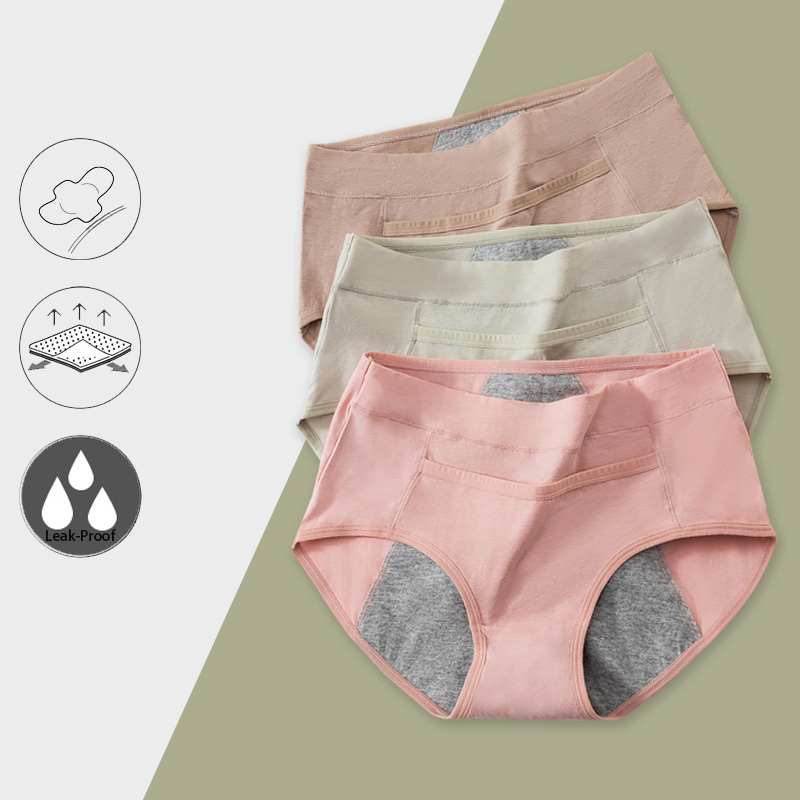 Baumwolle Menstruations Hösche – Seamless Underwear Women Bewertung und Preis