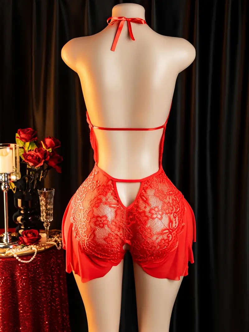 Heiße Erotische Ouvert Dessous – Lace Teddy Lingerie Bewertung und Preis