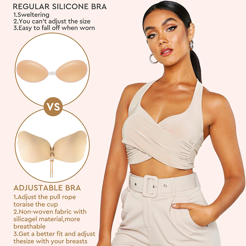 1/2 Paar Damen Sommer rückenfr – Strapless Bra Backless Bewertung und Preis
