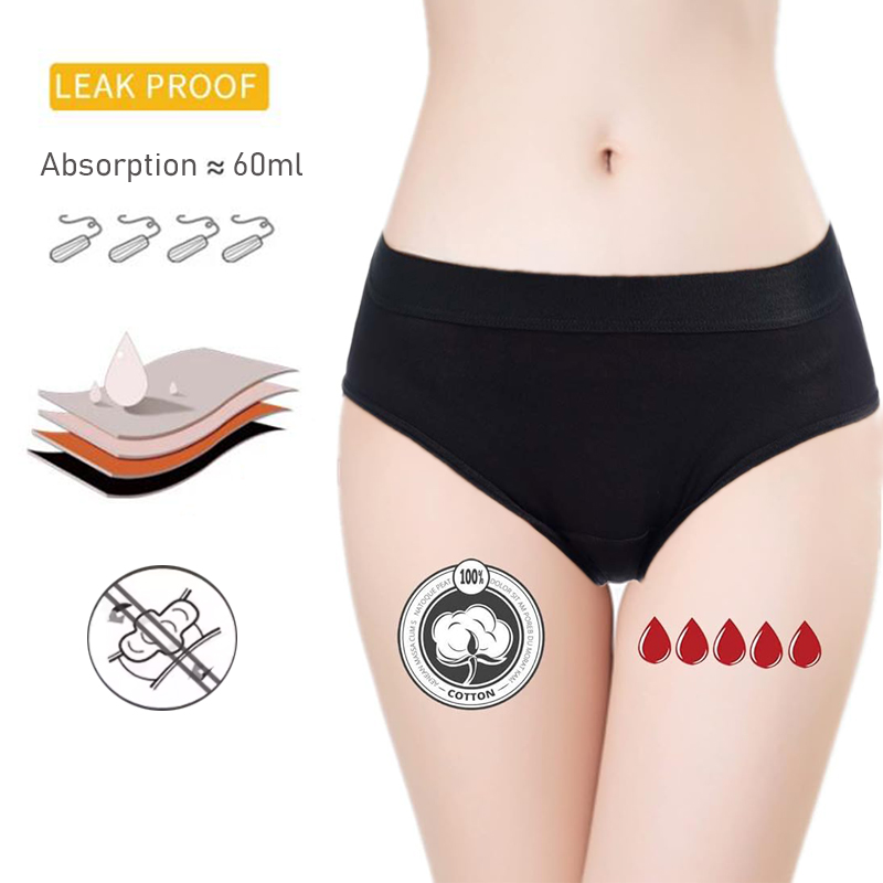 4-lagige, saugfähige, auslaufs – Period Panty Absorbent Bewertung und Preis