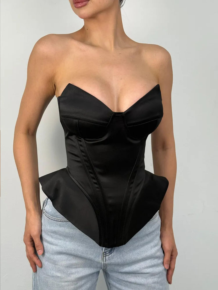 BKQU Sexy Fishbone Trägerloses – Corset Waist Cinch Bewertung und Preis
