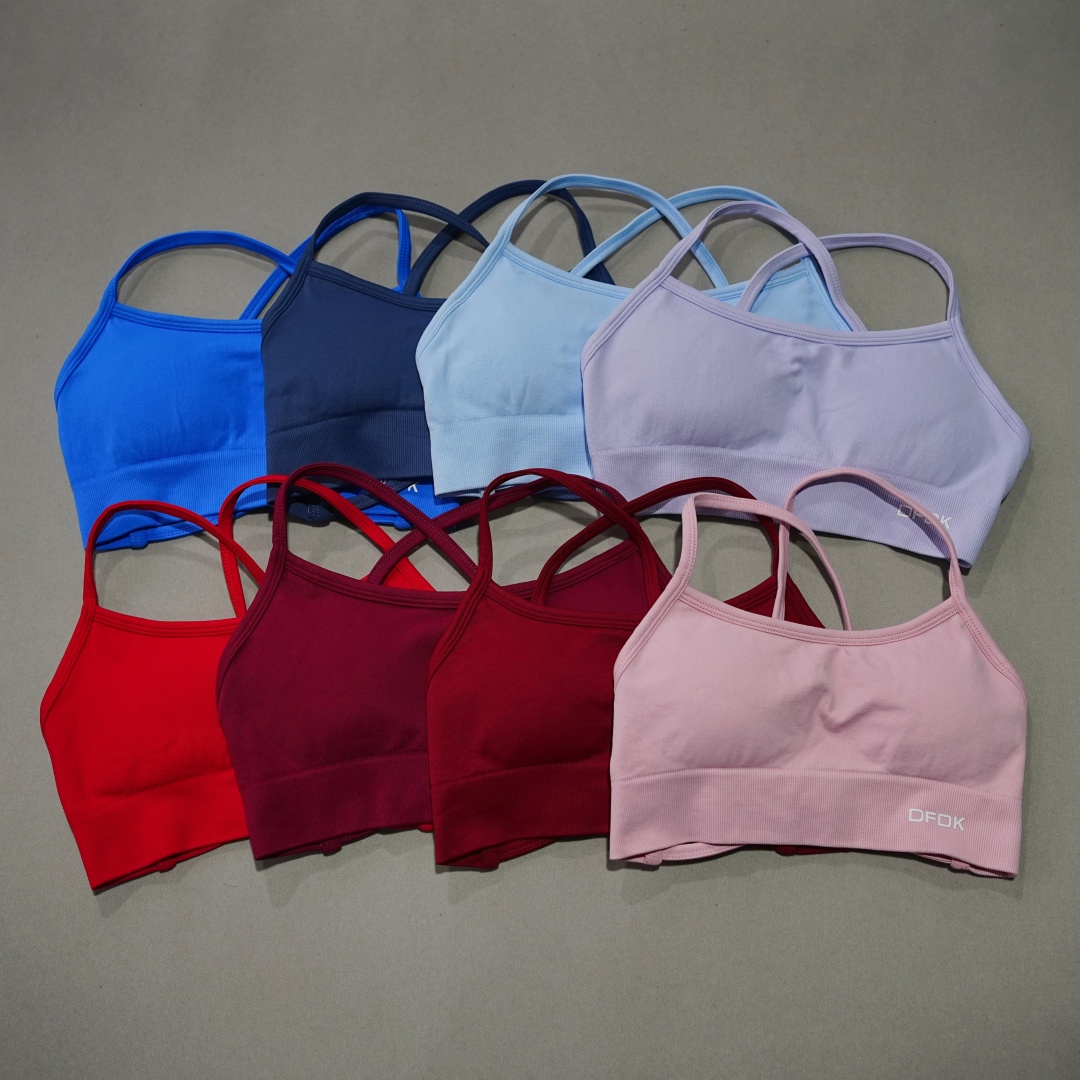 DFDK Gerippter, nahtloser Yoga – Push Up Bra Padded Bewertung und Preis